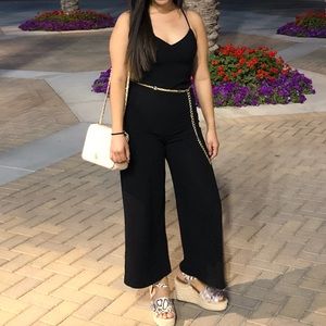 American Apparel black jumpsuit